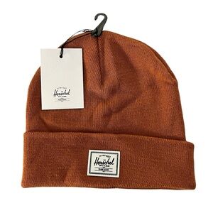 Herschel Supply Co. Beanie Toque~One Size~burnt Orange ~Knit Acrylic Poly Blend